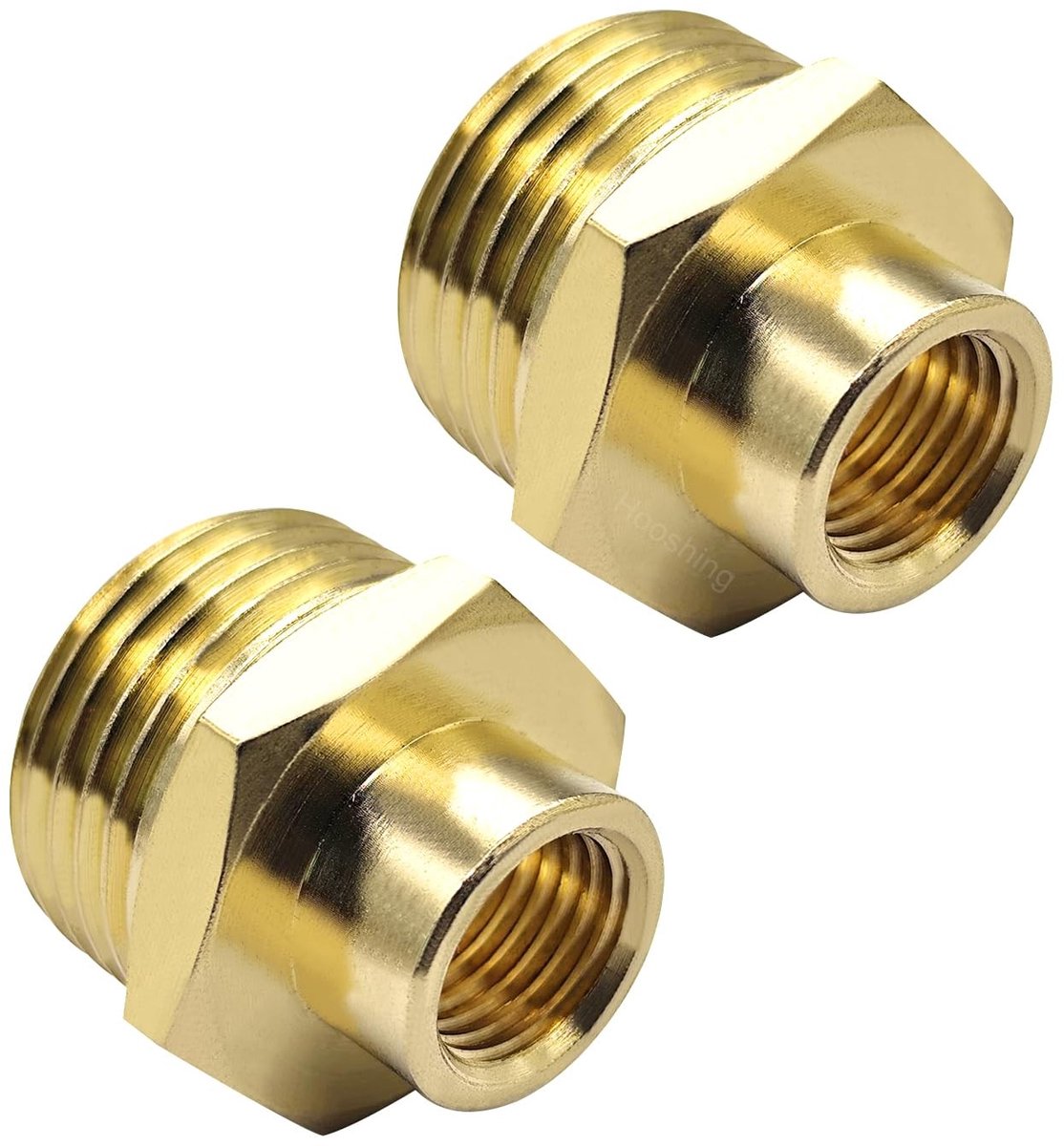 Elzusha - Tuinslang Adapter 1/4" Vrouwelijk naar 3/4" Buitendraad - 2 Stuks