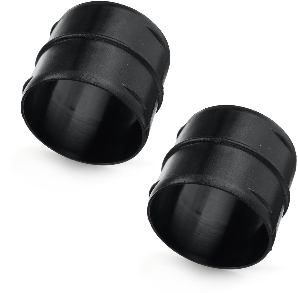 Elzusha - Buisverbinders 60 mm - 2 Stuks Ronde Ventilatiebuis Adapter