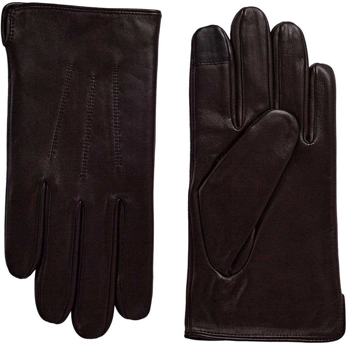 Elzusha - Herenhandschoenen van Lamsleer voor Koude Dagen
