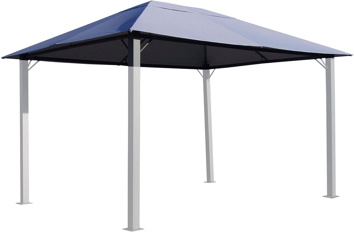 Elzusha - Vervangend Dak voor Paviljoen 3x4m in Platinum Grijs