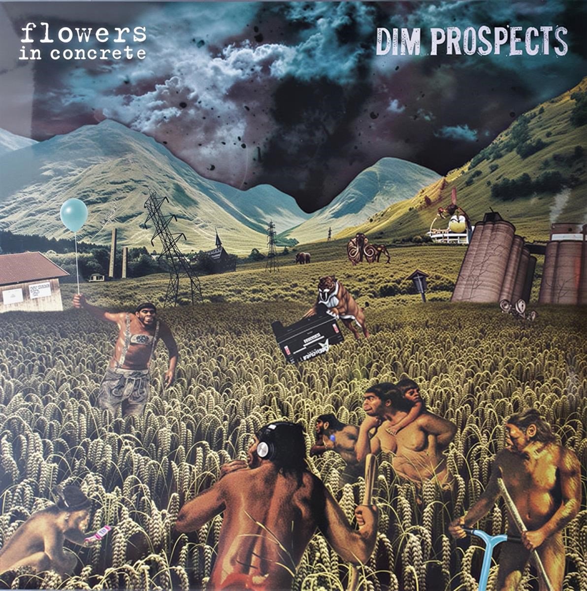 Flowers In Concrete/Dim Prospects - Split (LP)