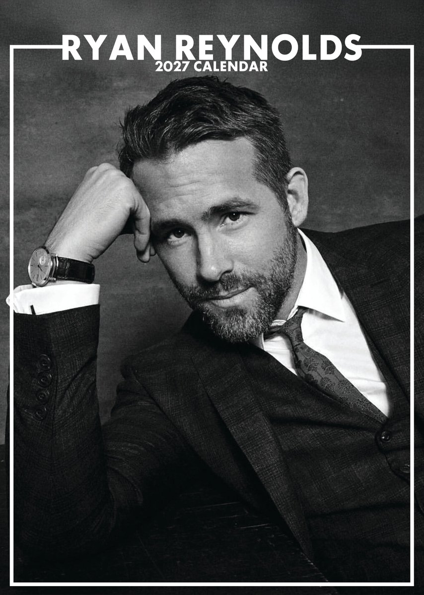 Ryan Reynolds A3 Kalender 2027