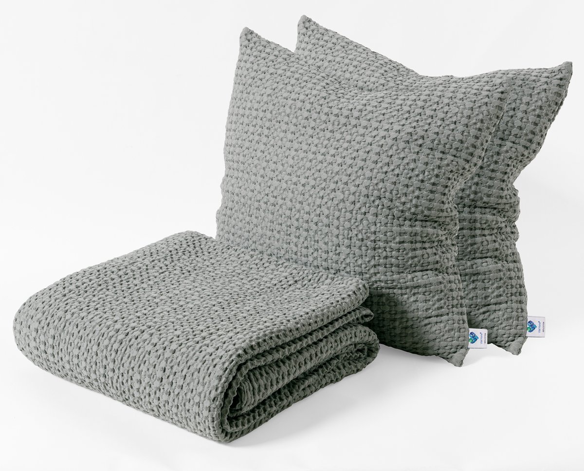 Vital Home Silex Bedsprei 140x220cm - Elegant en zacht katoen
