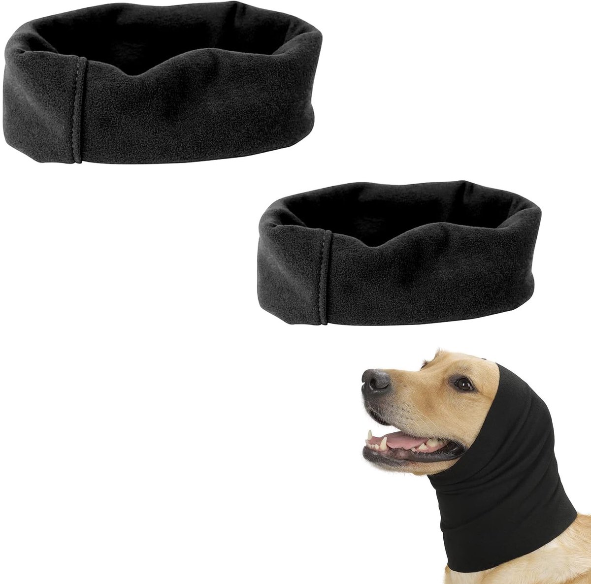 Elzusha - Hond Hoodie Oorkappen voor Dieren met Ruis- en Warmtebescherming