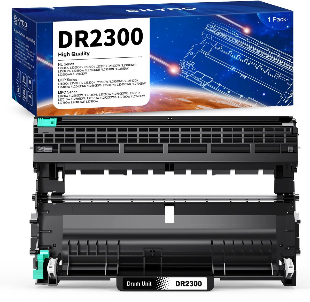 Elzusha - Drum Unit Compatibel met Brother - Zwart