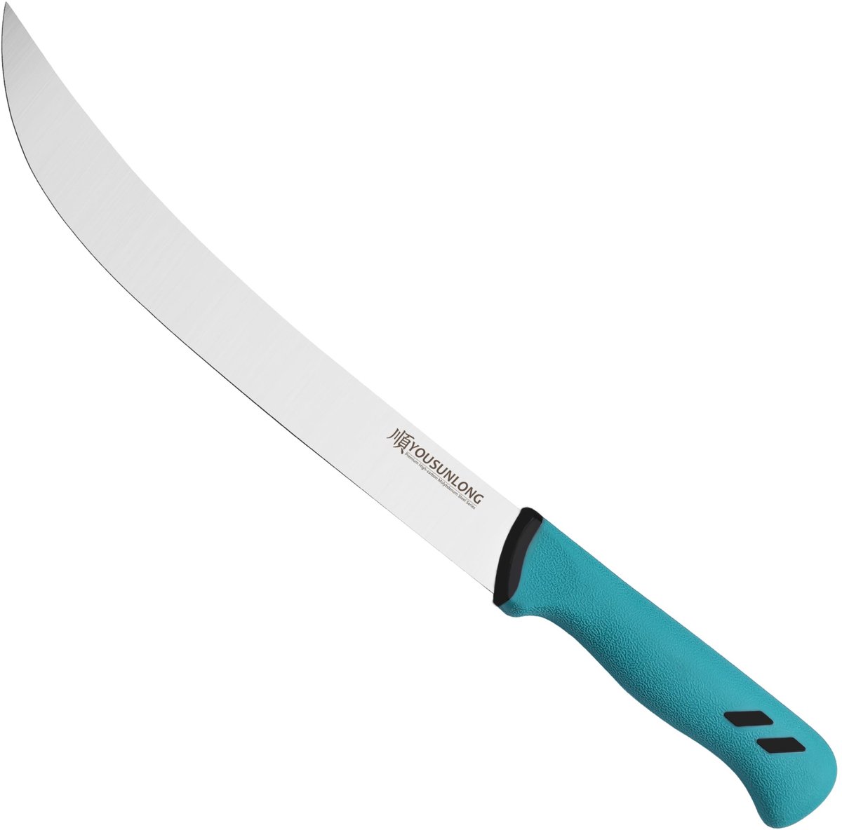 Elzusha - Cimeter Slagersmes 10 Inch voor Professioneel Gebruik