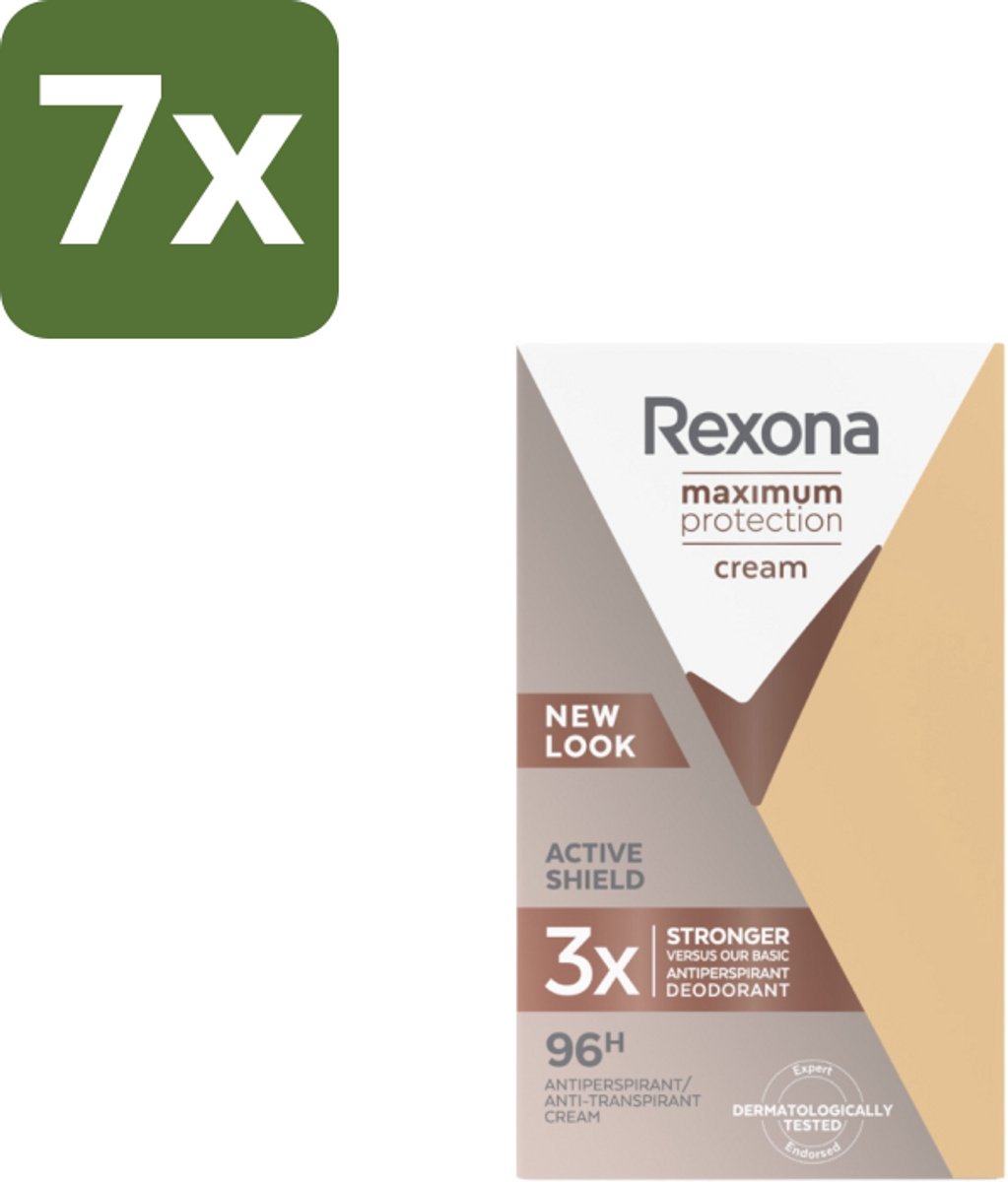 Rexona – Anti-Transpirant Stick – Maximum Protection – 45 ml - Bulkverpakking - 7 stuks