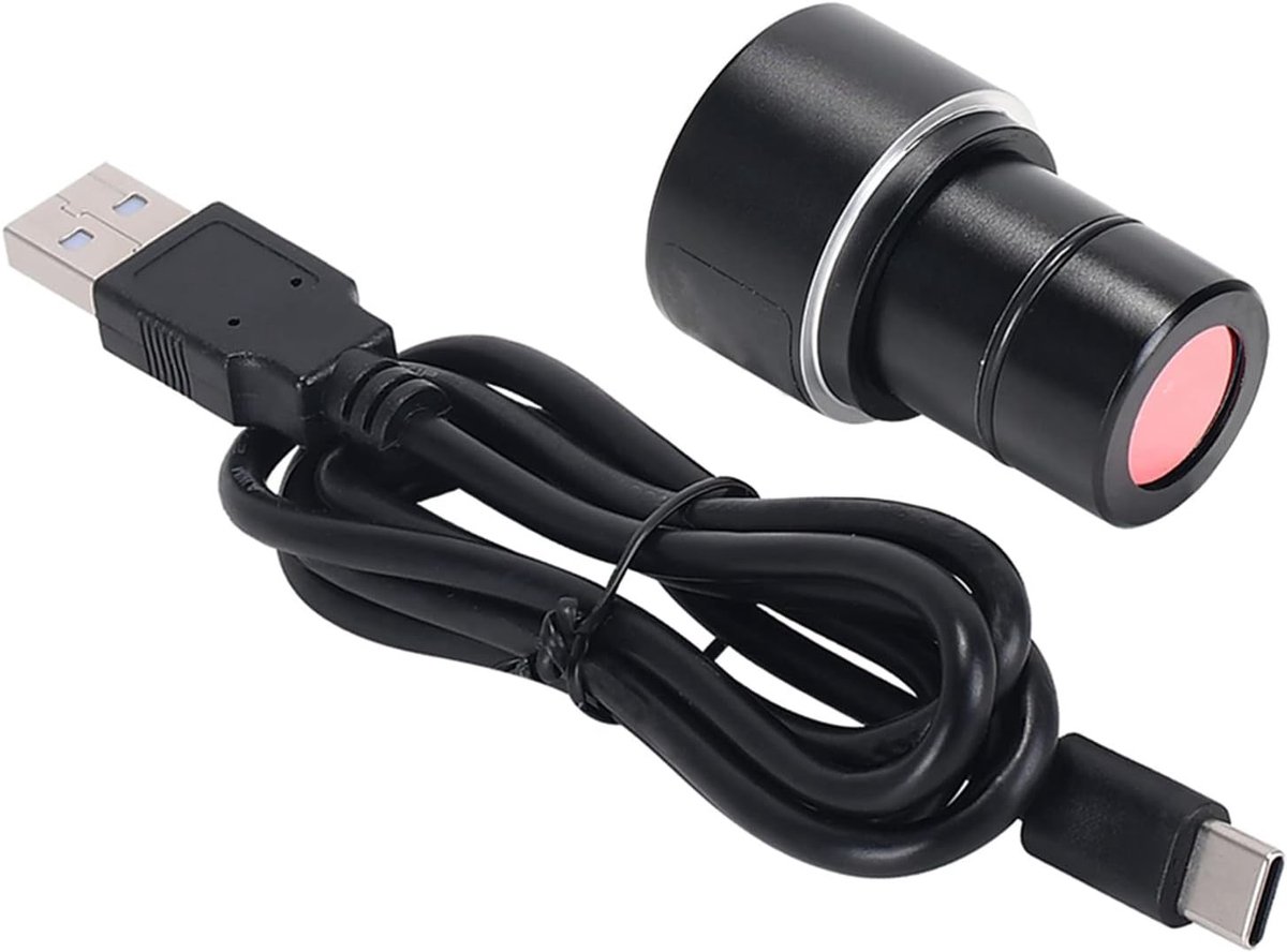 Digitale Microscoopcamera met 5MP CMOS, USB Verbinding en Elektronisch Oculair voor Industrie en Onderzoek