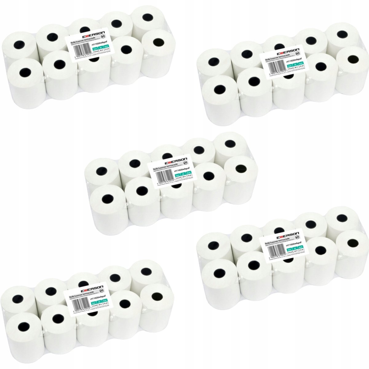 Emerson Thermische Kassabonnen Rol 110mm x 20m - 10 Stuks