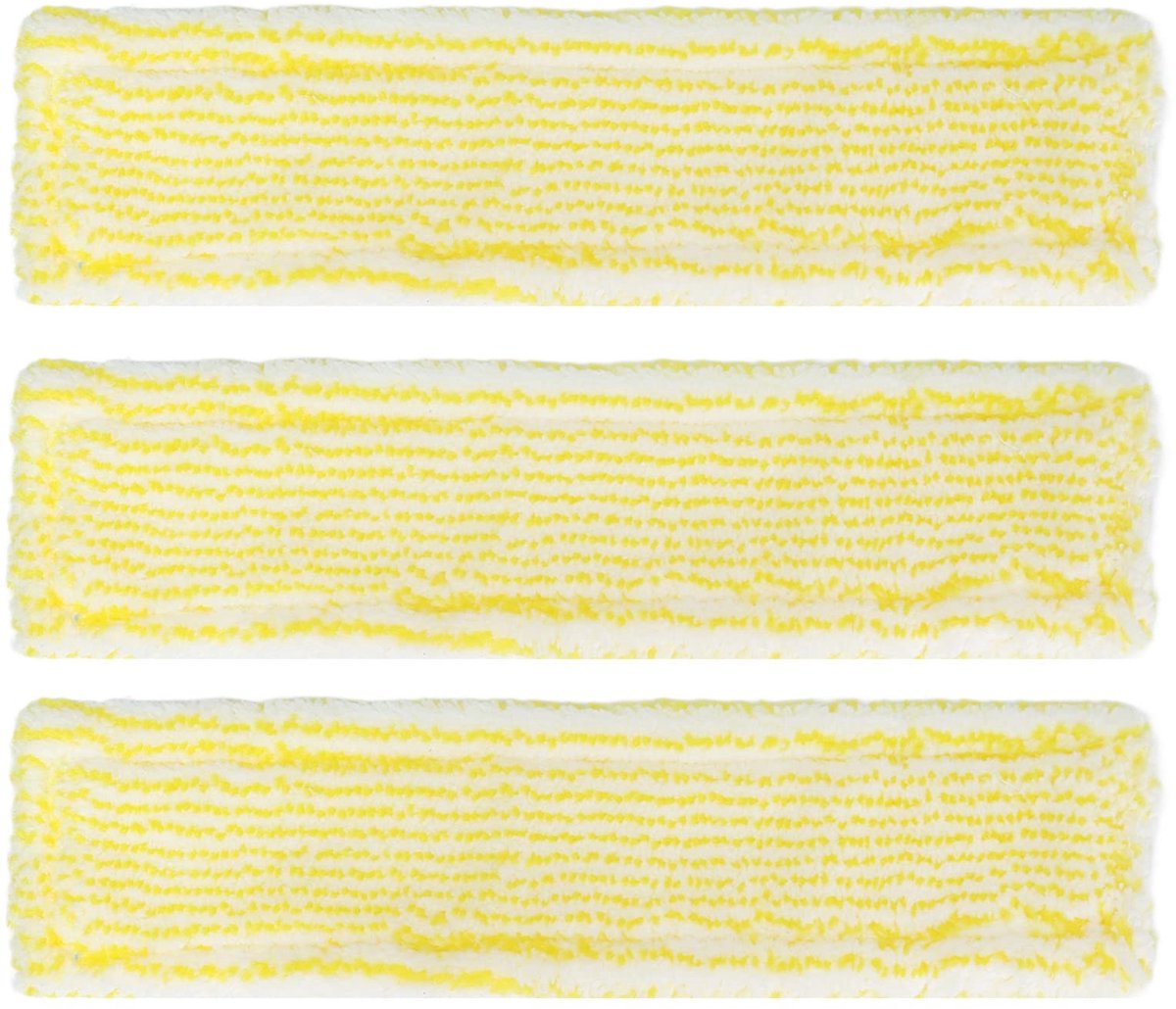 Elzusha - Set van 3 Microfiber Raamreinigingspads