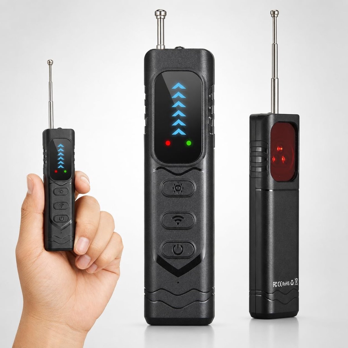 Elzusha - Draadloze Camera en Spion Detector met 5 Sensitiviteitsniveaus
