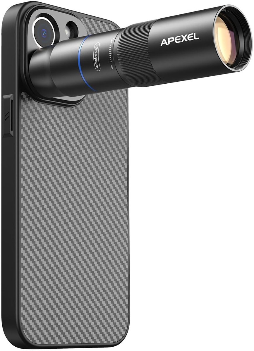 Elzusha - Compacte 10x Telefoto Lens voor Smartphones