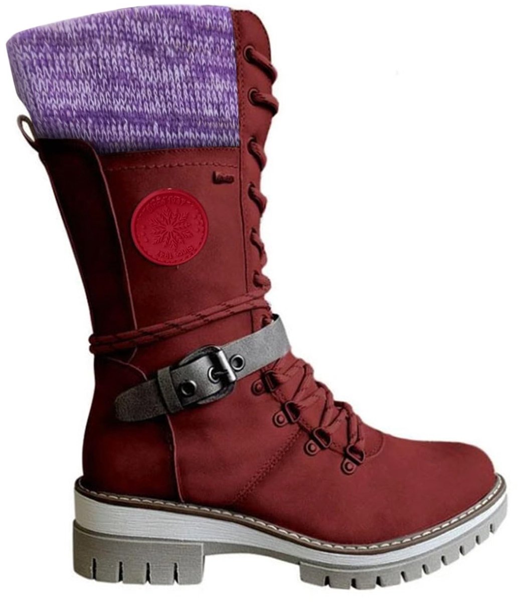 Elzusha - Warm Katoenen Schoenen - Anti-slip Boots voor Outdoor Sport