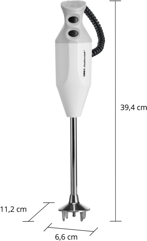 ESGE P 200 Profi Staafmixer 200 W Grijs, Roestvrijstaal, Wit van ESG — afbeelding 2