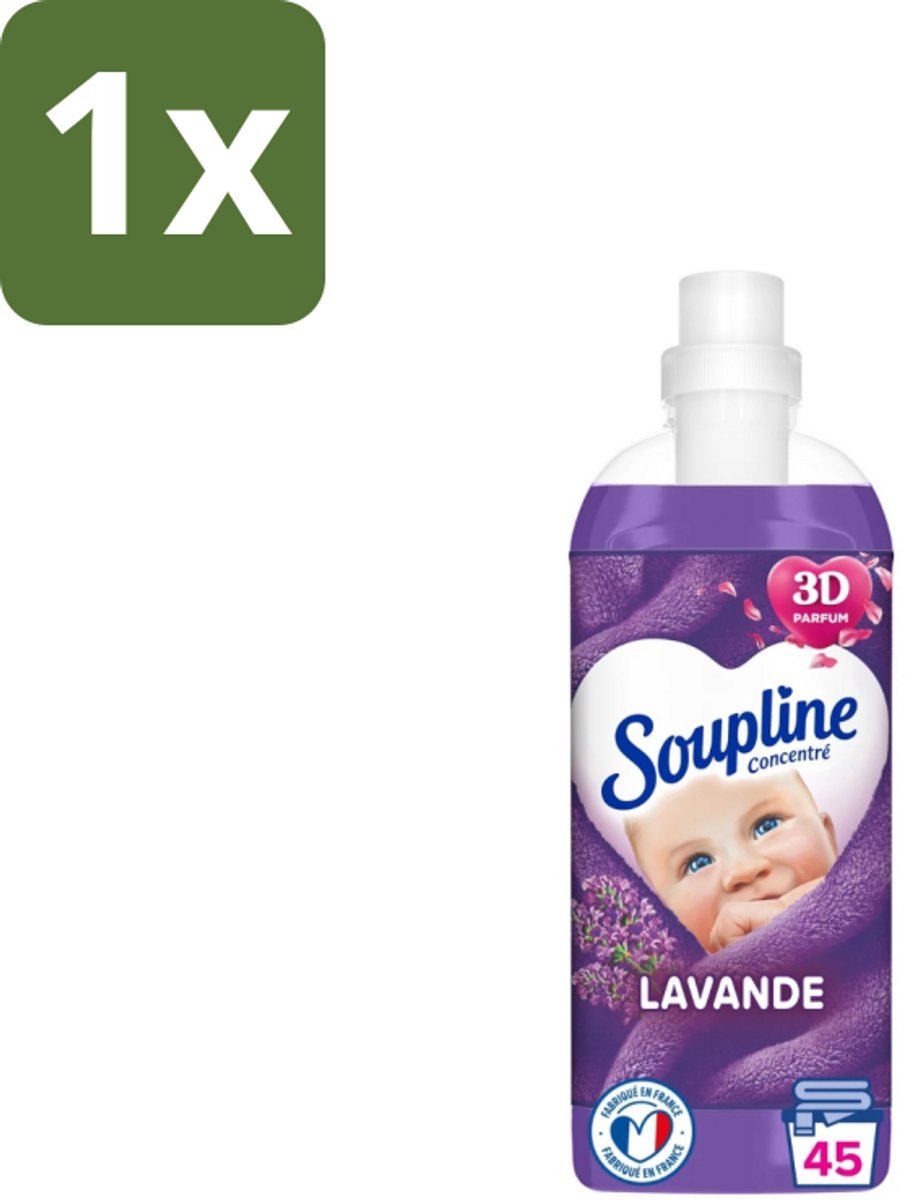 Soupline Wasverzachter Lavendel - 1 l (45 wasbeurten)