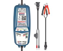 Optimate 5 Start/Stop 12 V 4 A automatische acculader en onderhoudslader voor AGM, GEL, EFB & STD accu’s met 7 stappen en redt je lader vanaf 0,5 V