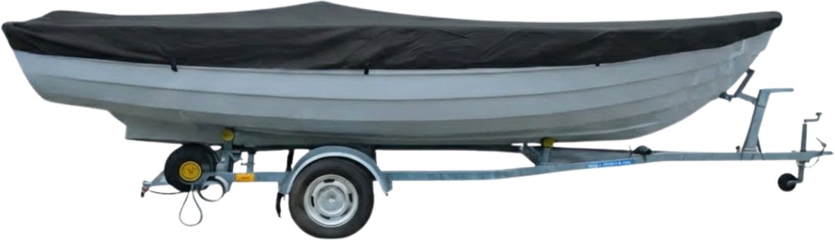 Bootzeil Afdekzeil 600D Luxe Zwart | 180-220cm lang x 135cm breed