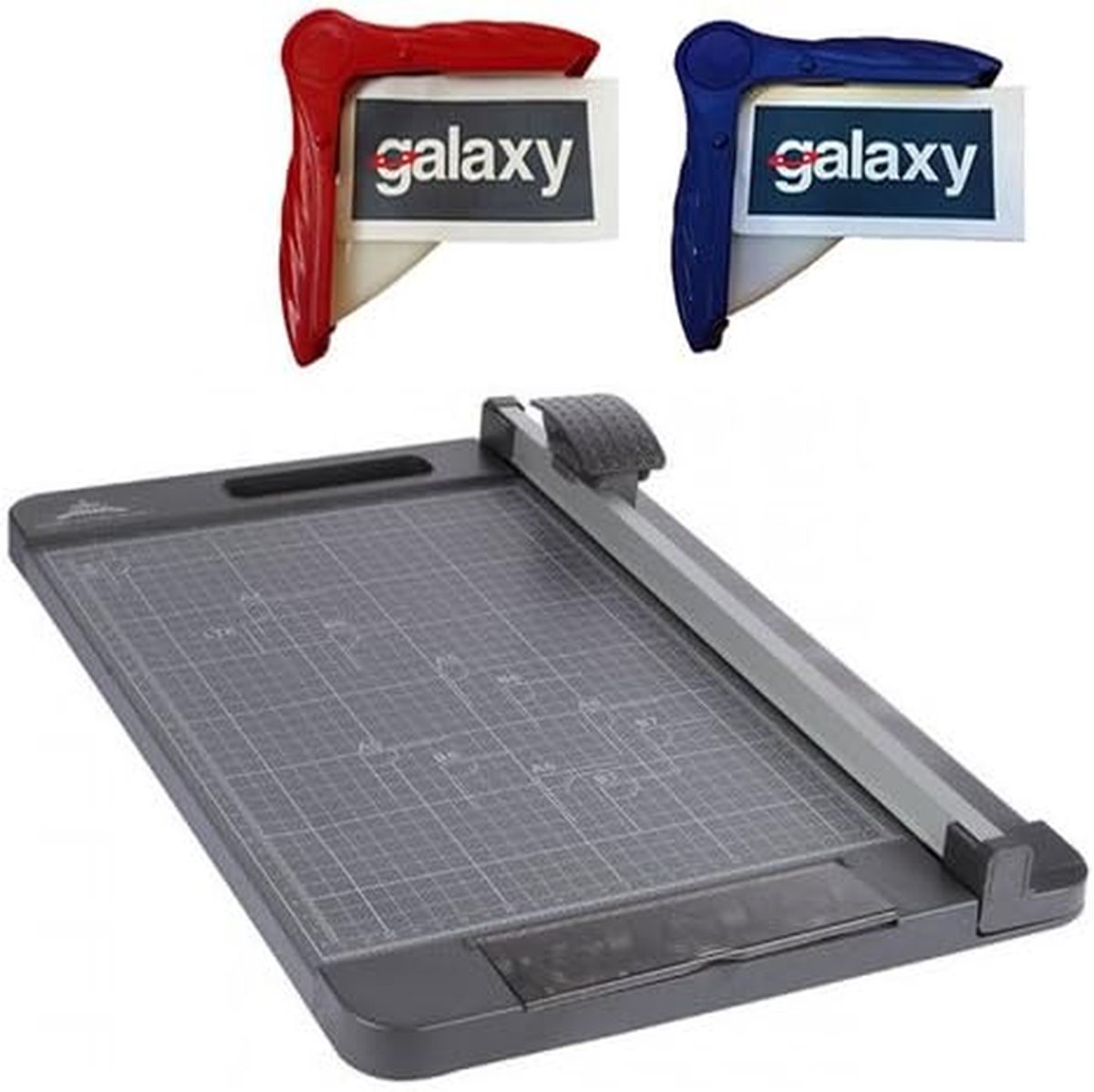 Papier Snijmachine - Papier Snijder - Hobby Projecten Maken - 3-in-1 Snijpatronen - 43 x 29 x 8 cm - Wit