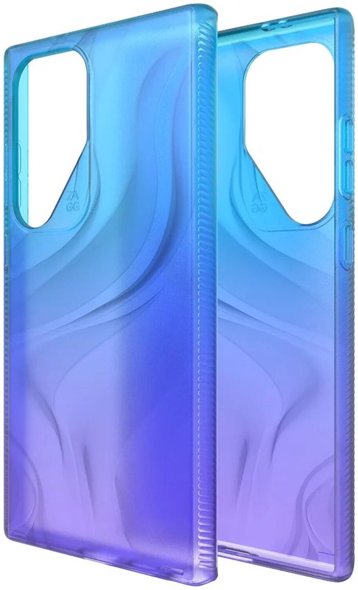 ZAGG Milan Hoesje Geschikt voor Samsung S24 Ultra Gerecycled Graphene Deep Aurora