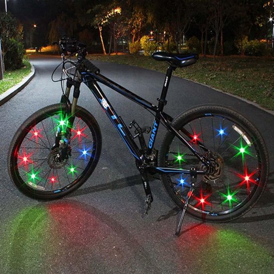 Fietsverlichting Waarschuwing Lichten - Mini Flitslichten Staartverlichting - Nacht Signaal - Waterdicht Ontwerp - 2.4 cm - Rood — afbeelding 2