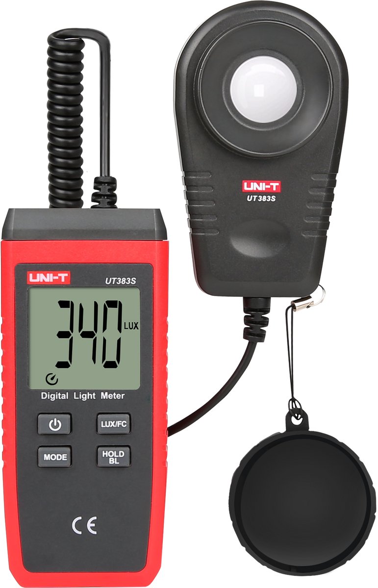 UNI-T UT383S Serie - Lichtmeter - Precieze Metingen - Compact - Professioneel en Thuisgebruik