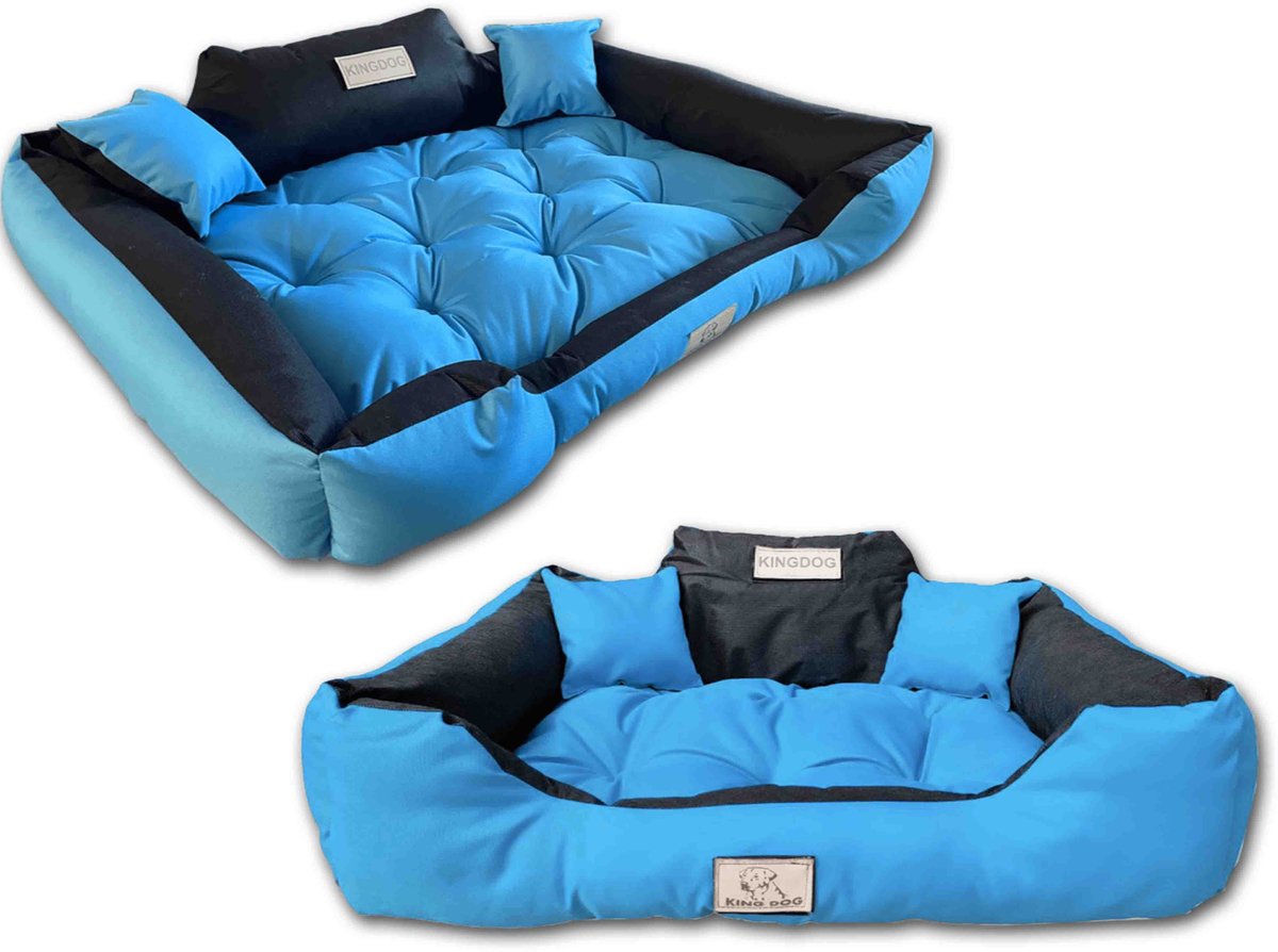 AIO Factory KINGDOG - Hondenmand - 145x115 cm - Waterdicht - Personaliseerbaar