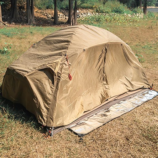 Campingmat Schuimfolie - Outdoor Slaapmat - Kamperen en Hiken - Waterdichte Isolatie - 125 x 200 cm - Zilver — afbeelding 4