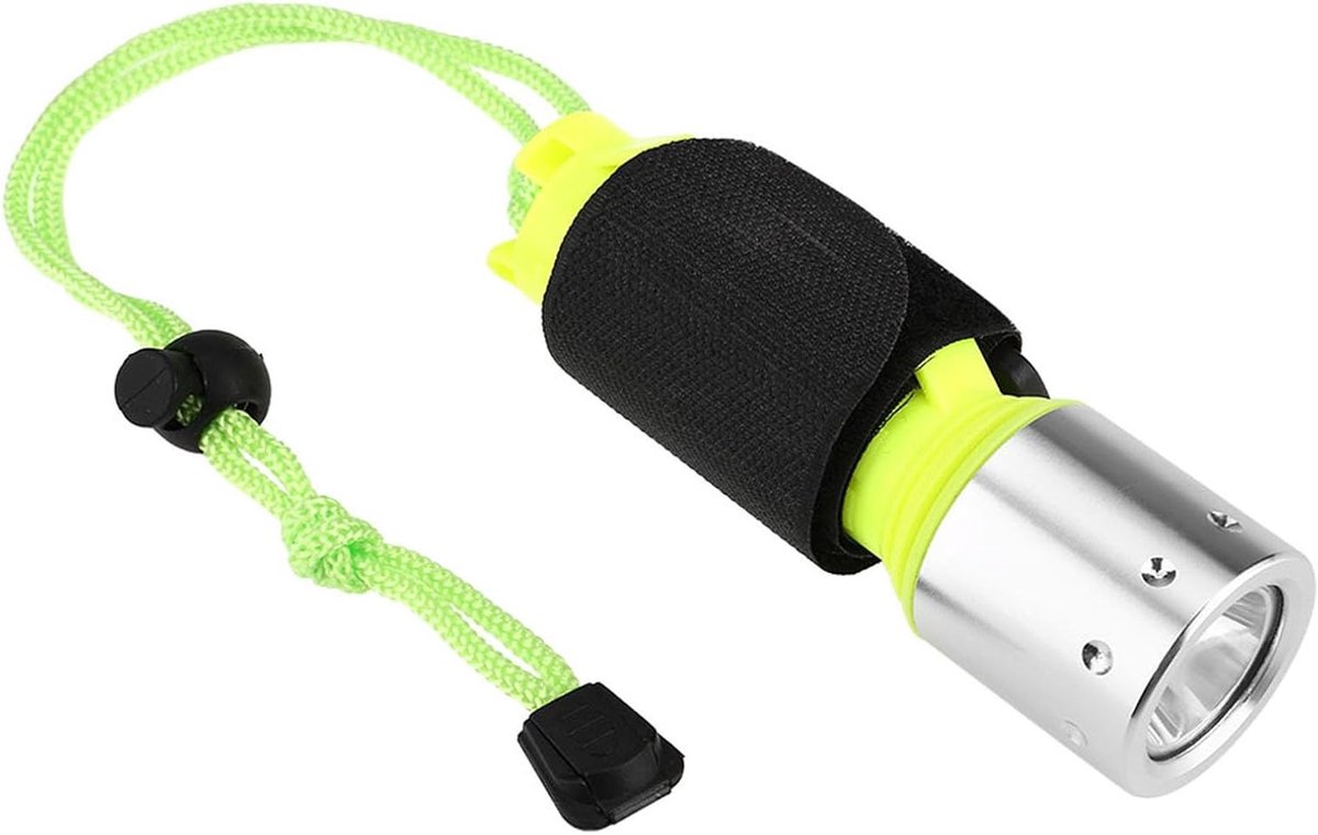 Oplaadbare LED Duiklamp met 3 Modi - Onderwaterverlichting voor Duiken, Zwemmen, Kamperen en Vissen