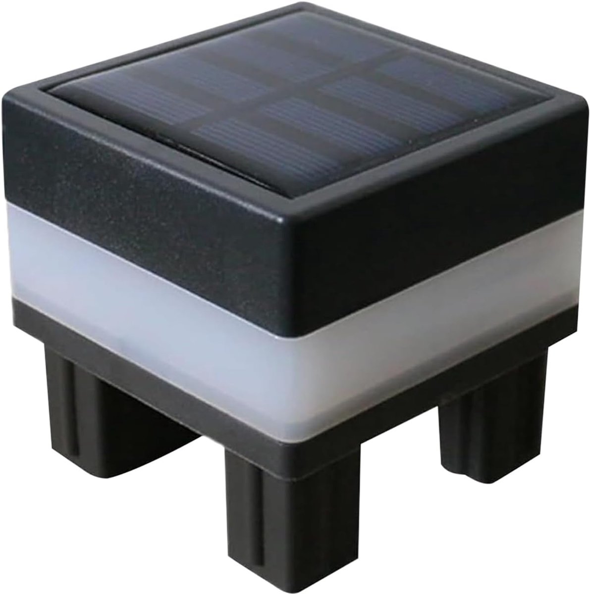 Zonnepaal Verlichting - Tuinlampen Solar - Buitenverlichting Decoratie - Weerbestendig Ontwerp - 7x7cm - Verstelbaar