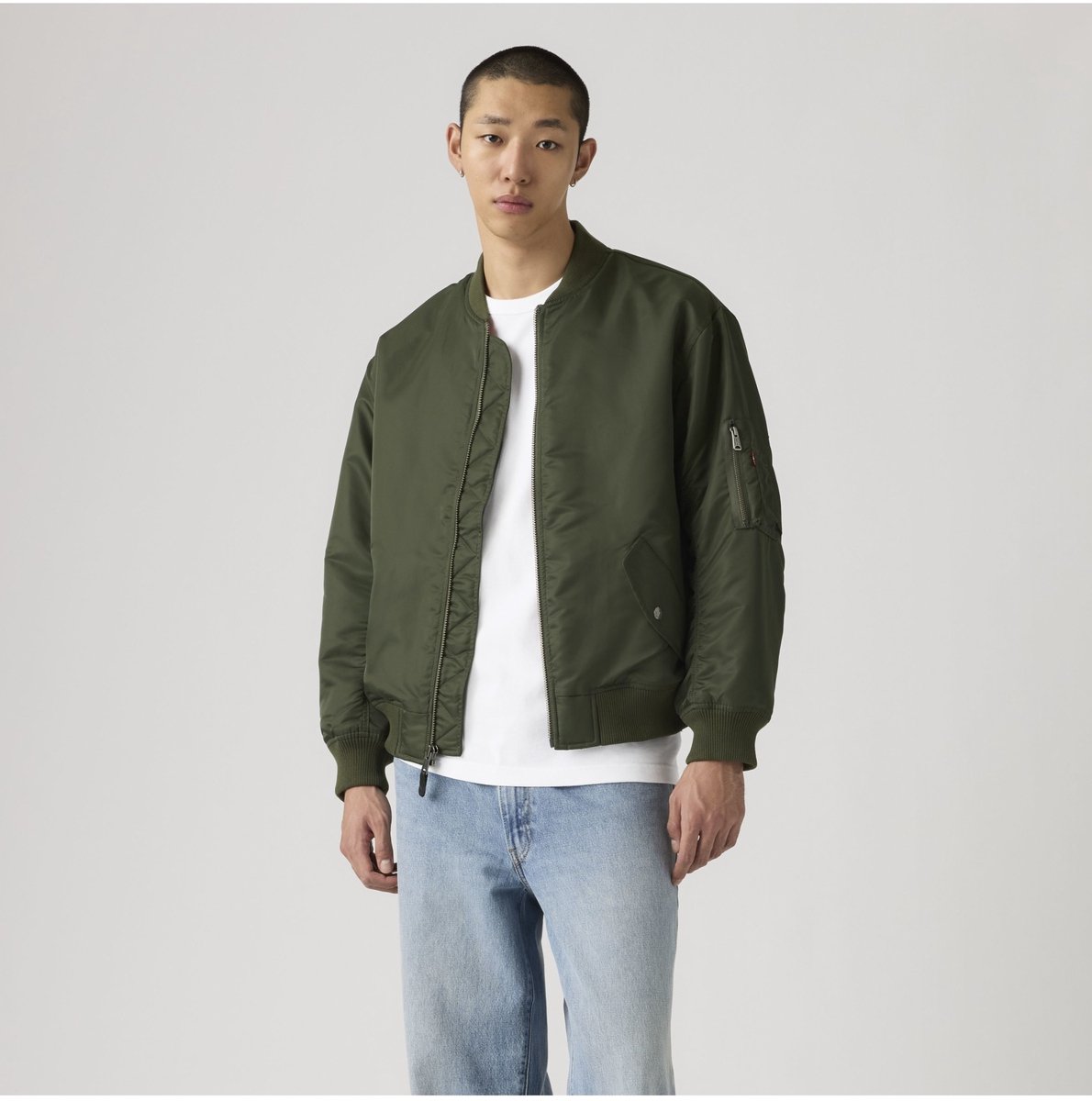 Levi’s Groene MA1 Bomber Jas