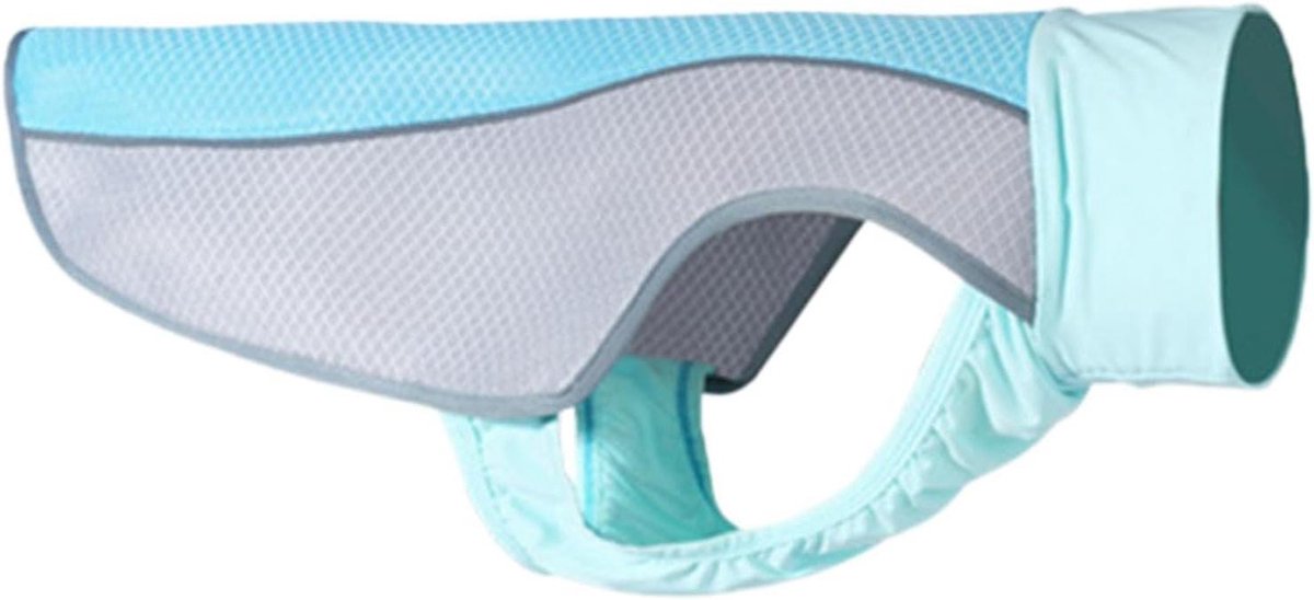 Honden Koelvest - Zomervest Puppy - Actief Buiten - Reflecterende Strip - Maat XL - Blauw