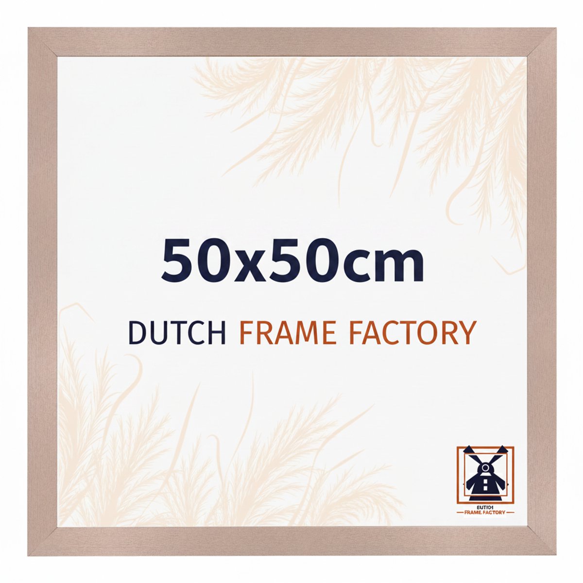 Fotolijst 50x50 cm - MDF - Oudroze - Benno