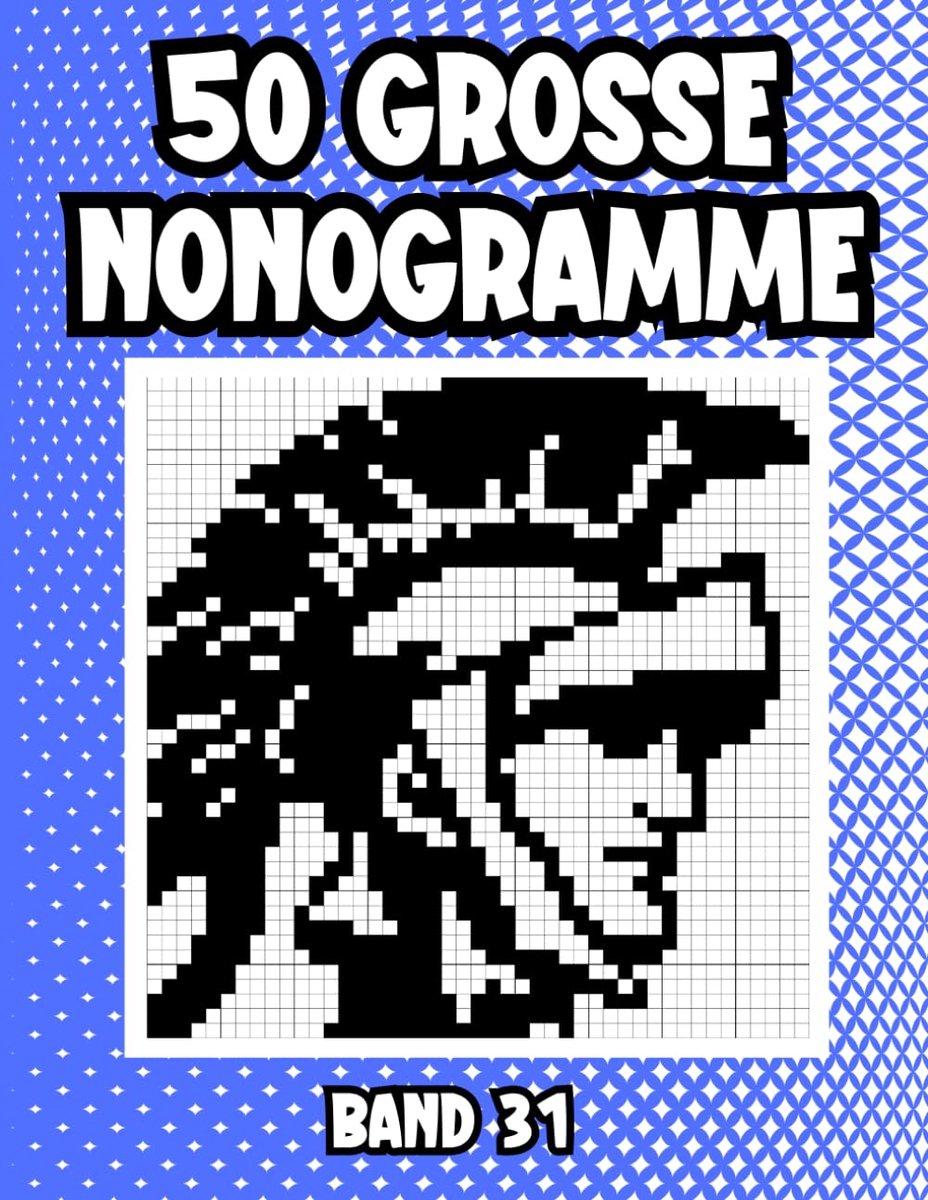 SnelShoppen - 50 Grote Nonogrammen Band 31: Logische Japanse Puzzels voor Beginners en Professionals, Breintraining, Denkspelletjes, Vermaak voor Thui