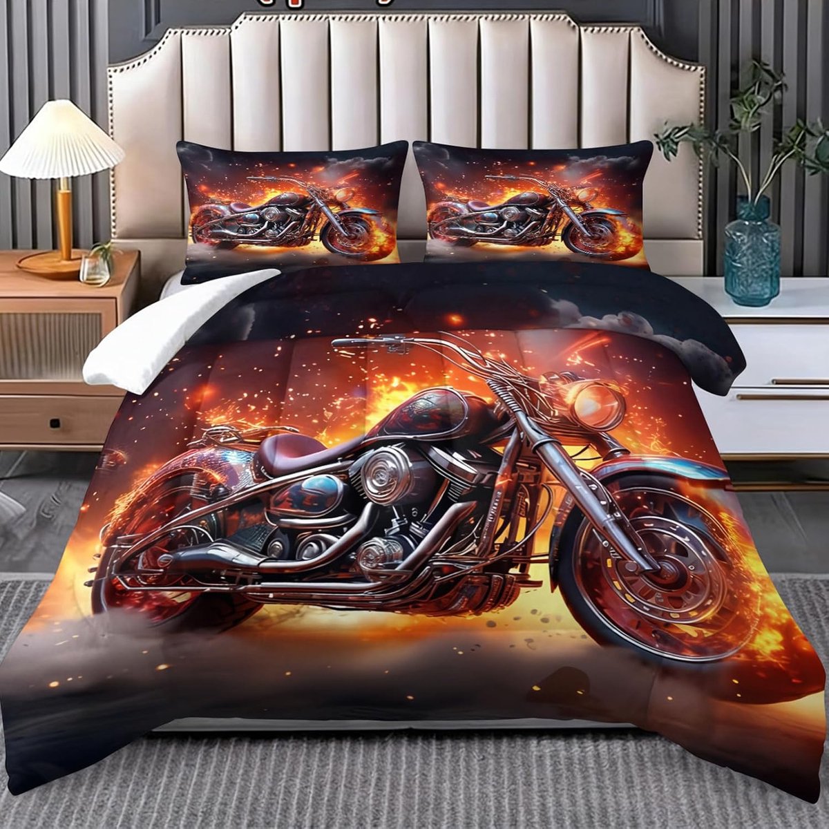 SnelShoppen - Butterfly Duvet 140 x 200 cm, Ademend en Zacht Dekbed voor het Hele Jaar, Wasbaar Dekbed Zonder Dekbedovertrek met 2 Kussenslopen 80 x 8