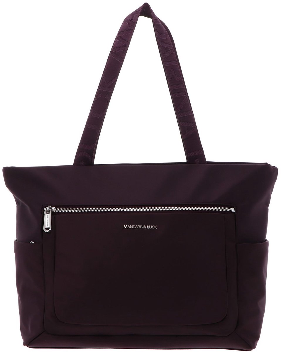 MANDARINA DUCK schoudertas Active Lux Shopper Fig donkerpaars