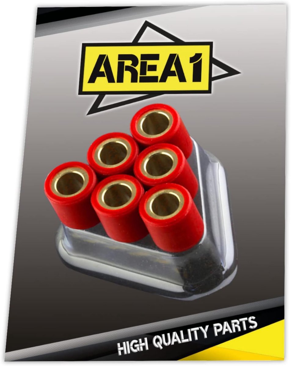 SnelShoppen - Vario weights variomatic rollen 15x12, 16x13, 19x15.5 mm, 0.5g gradaties, robuuste materialen, set van 6, ideaal voor precisiewerk, hobb