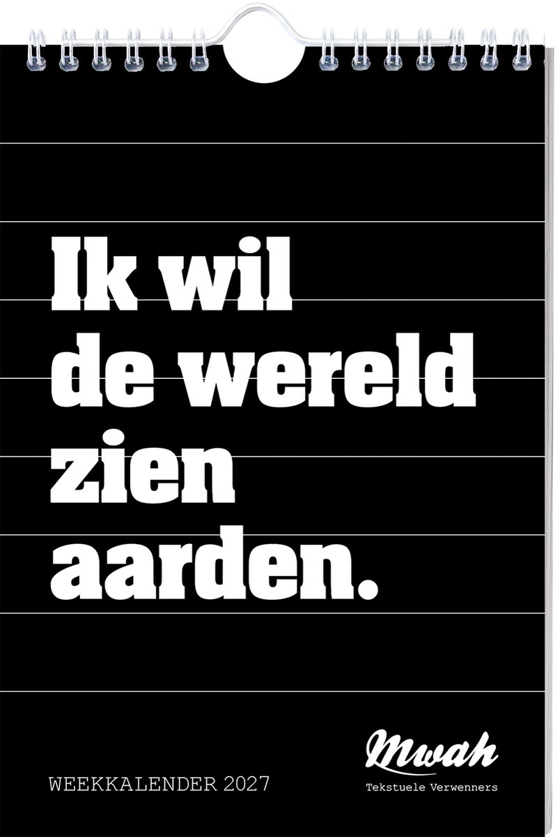 Mwah Weekkalender 2027