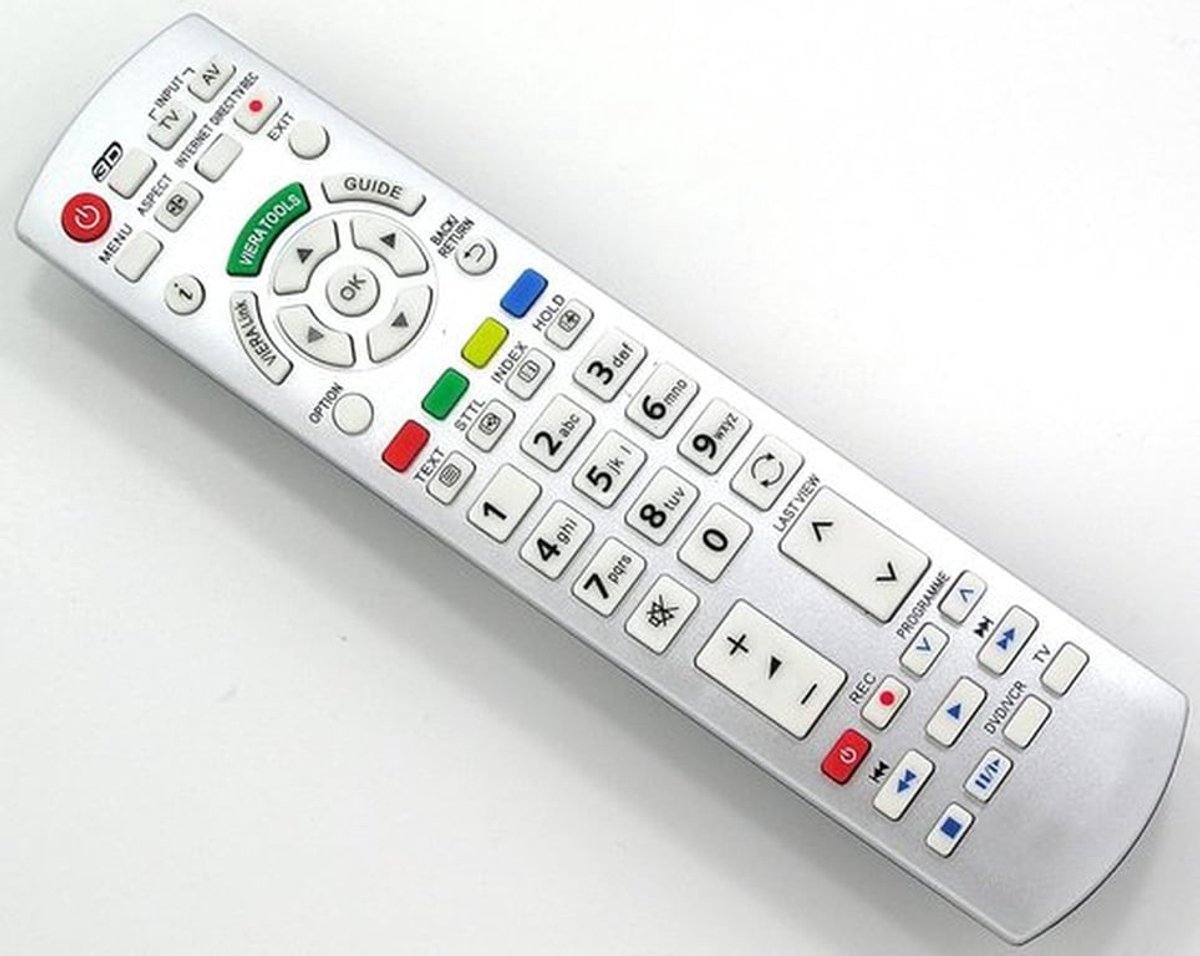 Vervangende tv-afstandsbediening Geschikt voor Panasonic N2QAYB000572 tv-afstandsbediening
