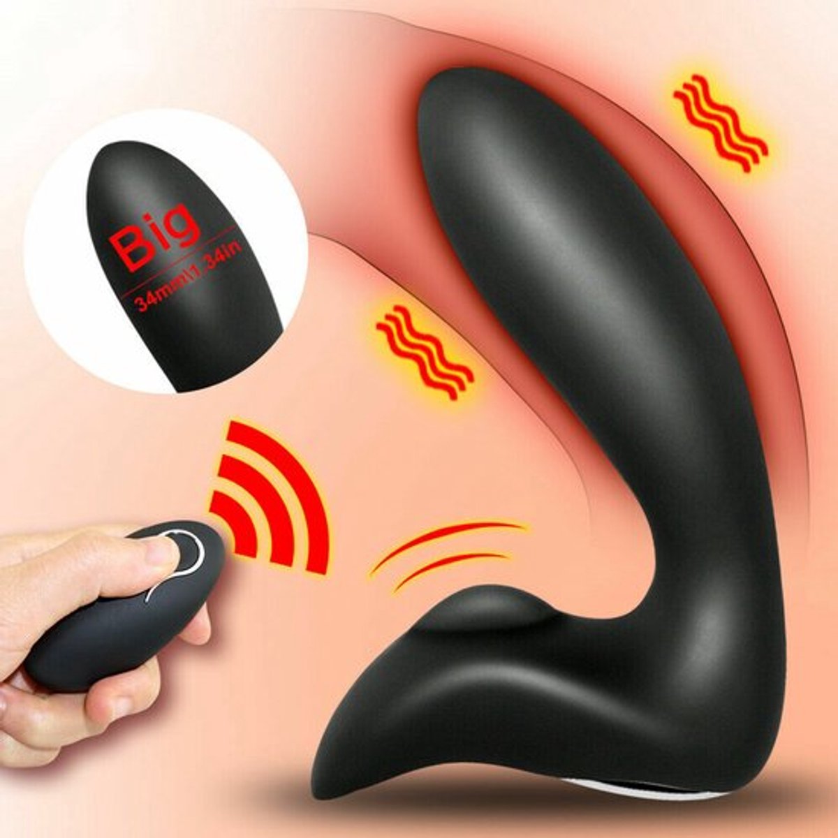 Mannelijke-Dildo-Anaal-Butt-Plug-Vibrator-Machine-Volwassen-Speelgoed-voor-Mannen-Prostaat-Massager