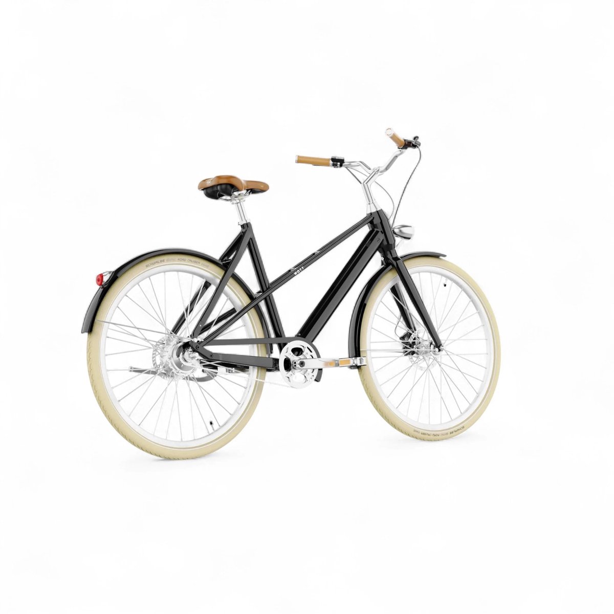WATT E-bike Valencia – Elektrische Fiets – Zwart – 28 inch – 250W – 36V – Shimano Nexus 7 Versnellingen – Actieradius 70-120 km – Frame 50 cm