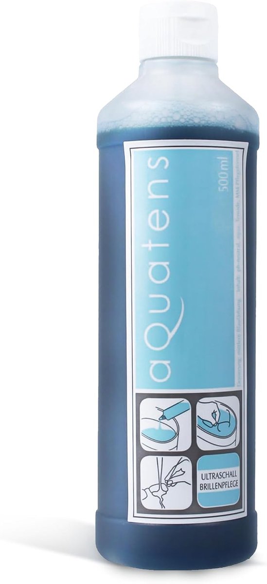 SnelShoppen - Professioneel Ultrasoon Reinigingsconcentraat 500ml - Brilreiniger - pH-neutraal & Biologisch Afbreekbaar - Voor Alle Brilglazen & Werkp