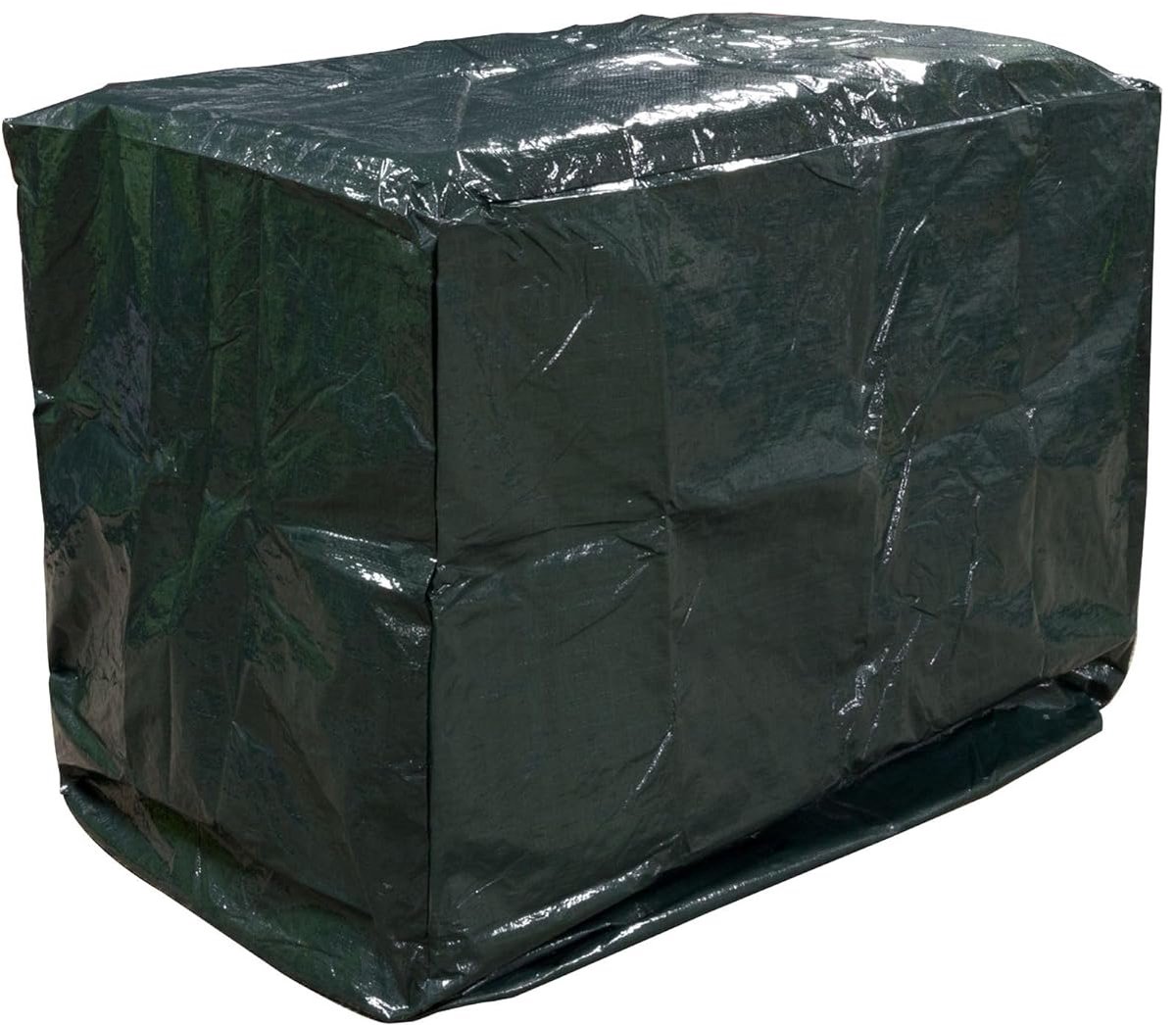 Thijox - Beschermhoes voor Barbecue 110x70x100 cm - Afdekhoes Grill, Donkergroen BBQ Cover voor Buiten, Waterdicht & Stofdicht, Grillhoes voor Gasgril