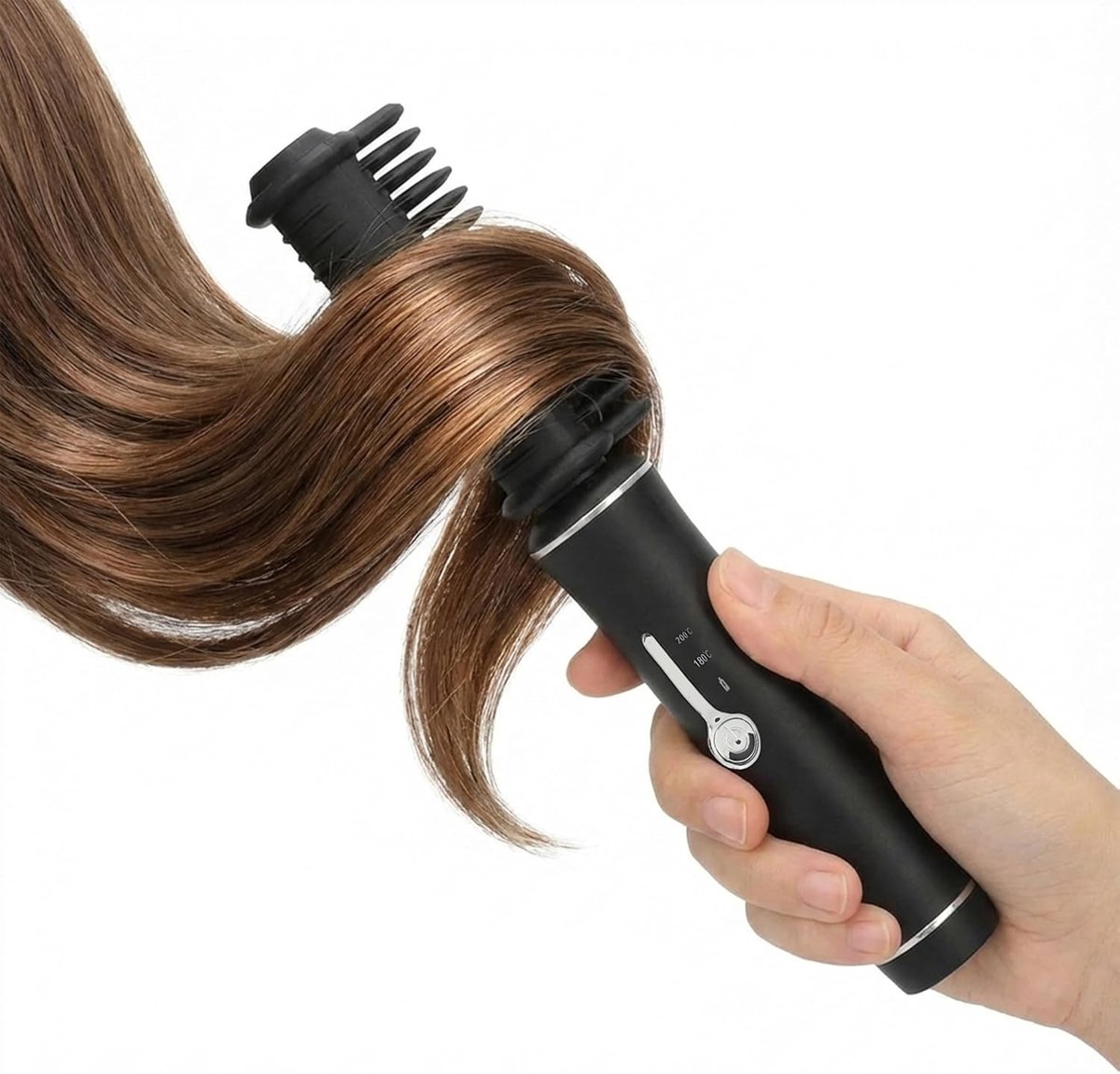 SnelShoppen - Mini Draadloze Haarstylers | Reis Haarstraightener met 2 Temperatuurinstellingen 180°C-200°C | Geschikt voor Alle Haartypes | Keramische