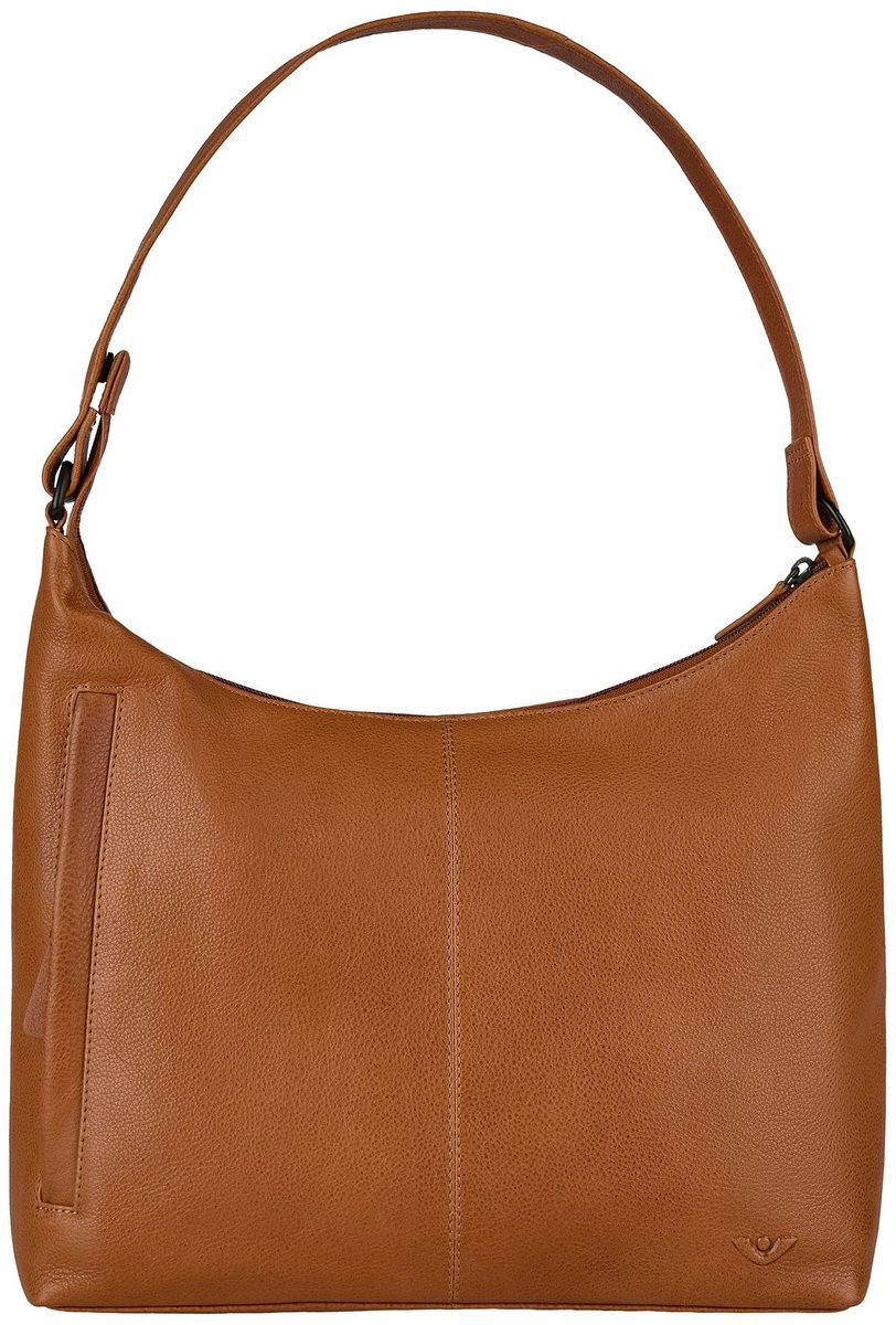 VOi Leren schoudertas Susanne Shoulder Bag Cognac Lichtbruin