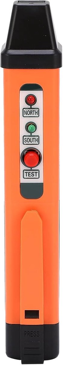 Magnetische pen voor snelle identificatie van polen, hoge gevoeligheid en veilig voor spoeltests