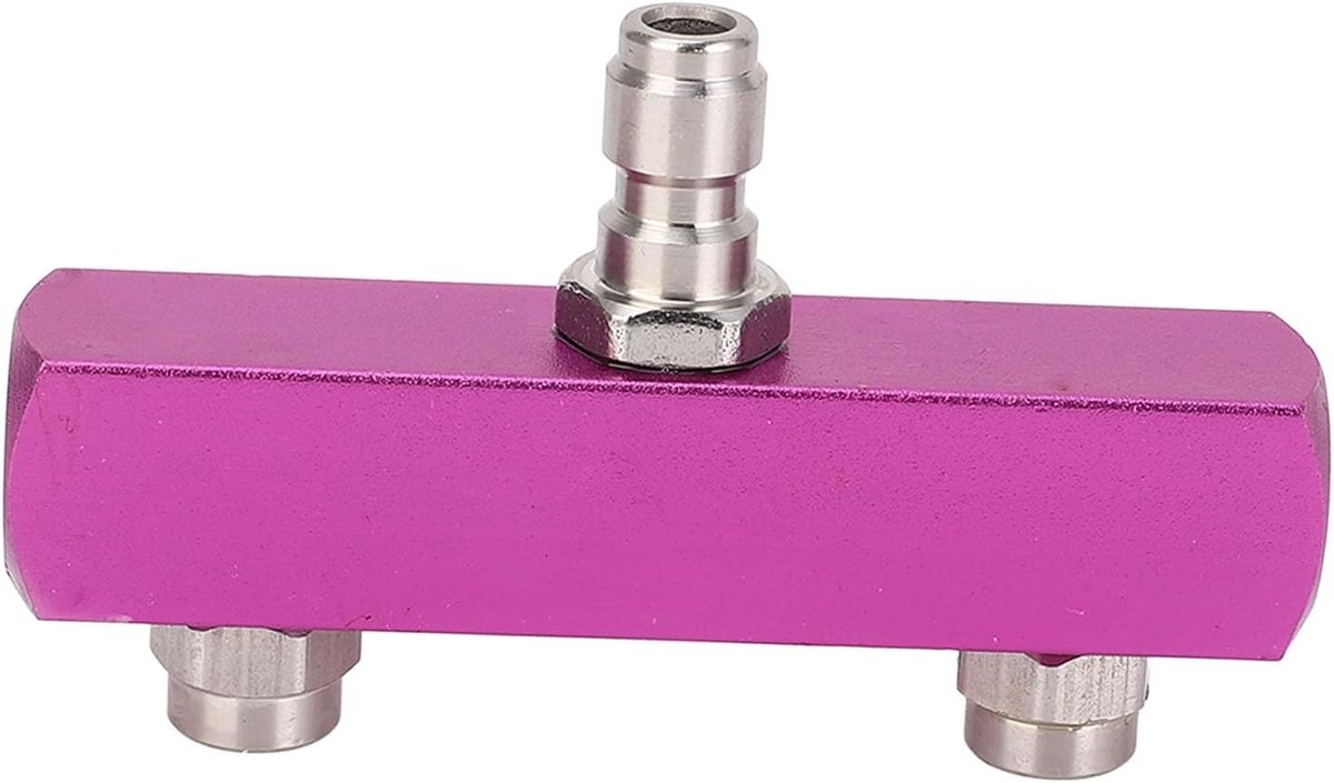 2-in-1 Hogedrukspuitmondstuk met 40 graden spray voor auto- en terrasreiniging, 5000 PSI, 1/4 inch snelkoppeling