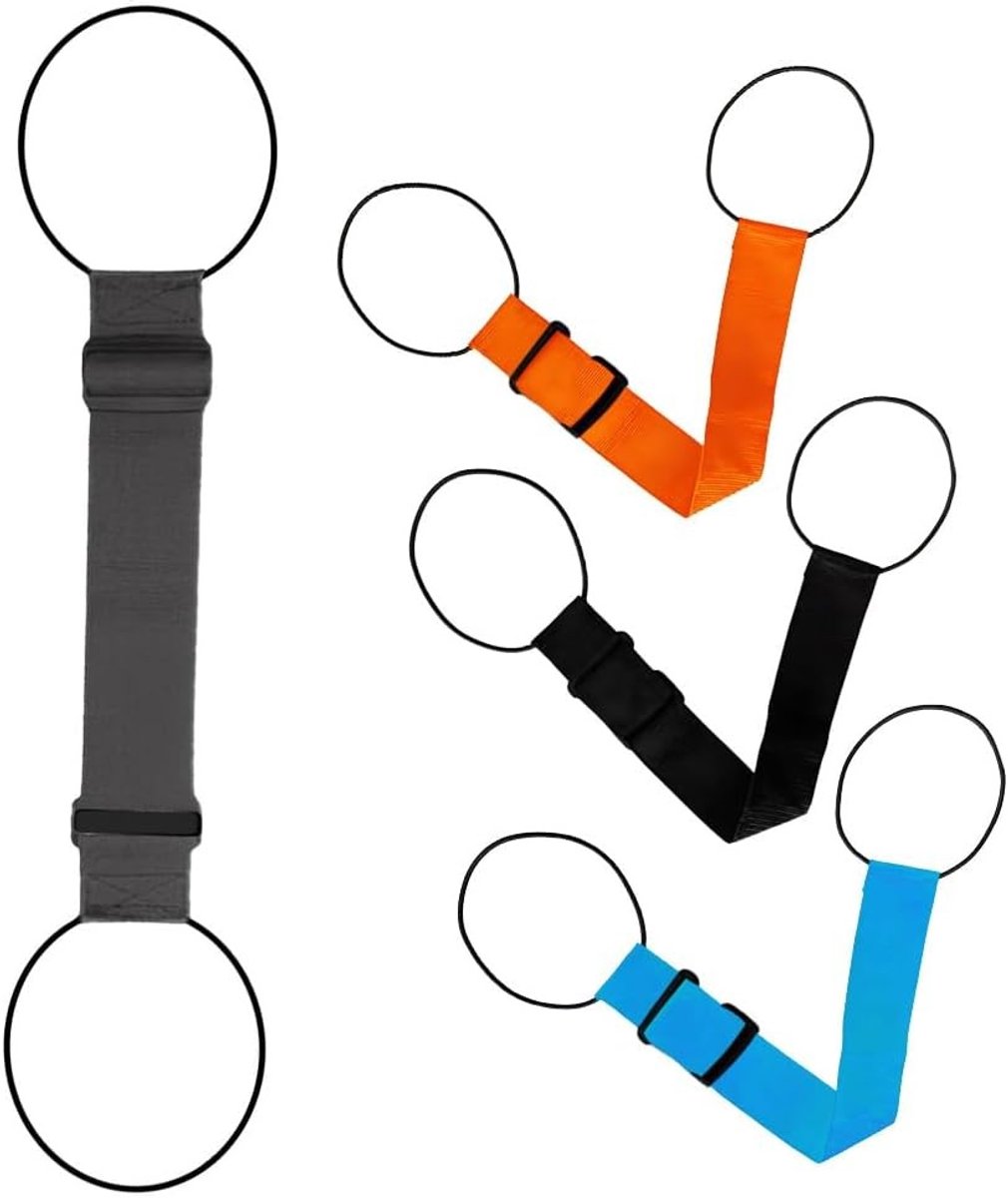 Elastische Koffersluitingen Set van 4 Stuks voor Beveiliging van Bagage en Reisgemak