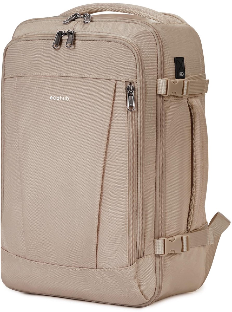 Reisrugzak 40x20x25 - Lichtgewicht - Waterdicht - Ideaal voor Ryanair handbagage - ShopVlot