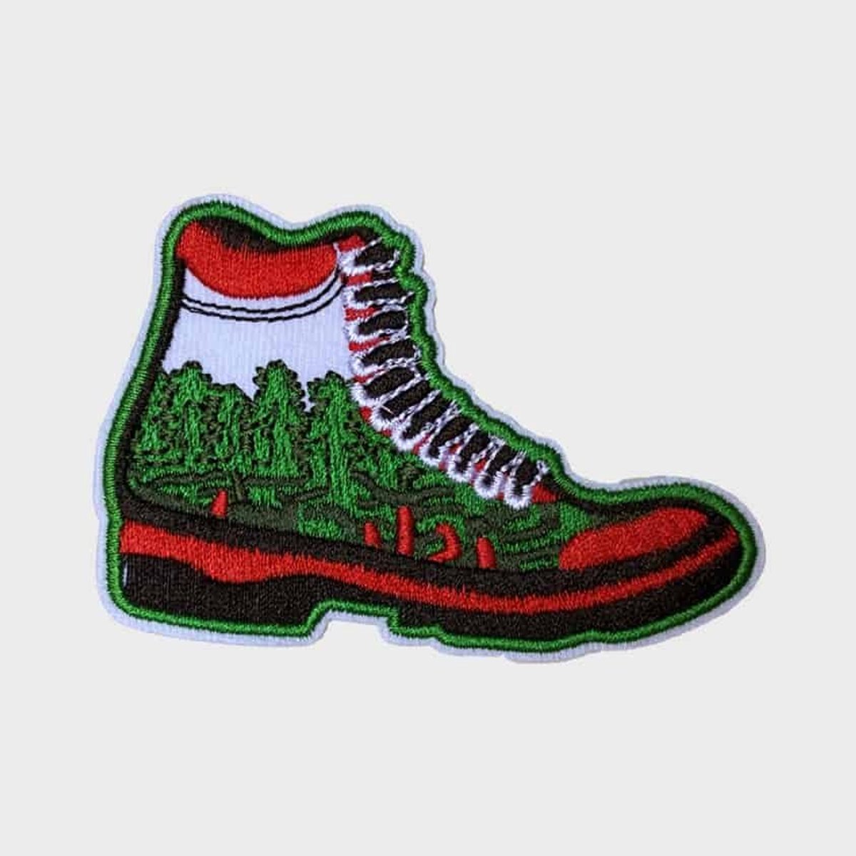 Patchy® – Wandelschoenen Strijk Embleem Patch 8.5 x 6.6 cm
