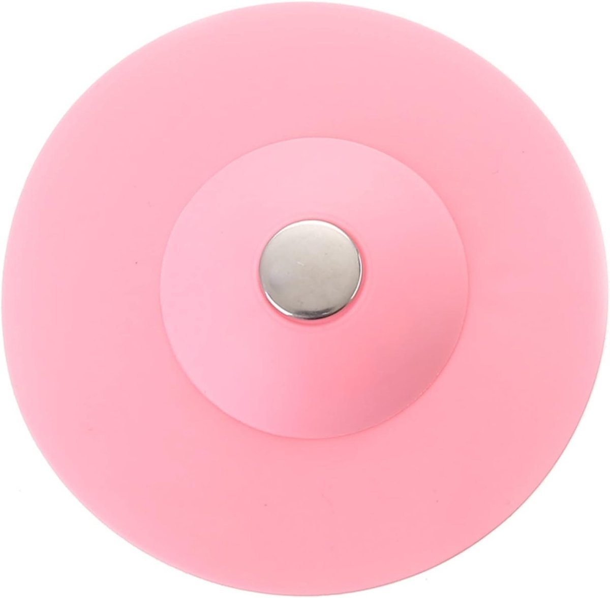 Silicone douche afvoer stopper wastafel vloer afvoer stekker keuken wasserij water stopper gereedschap wasserij badkamer deodorant stekker bad (kleur: roze)